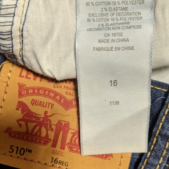 Levi 510 jeans - Picture 7 of 7